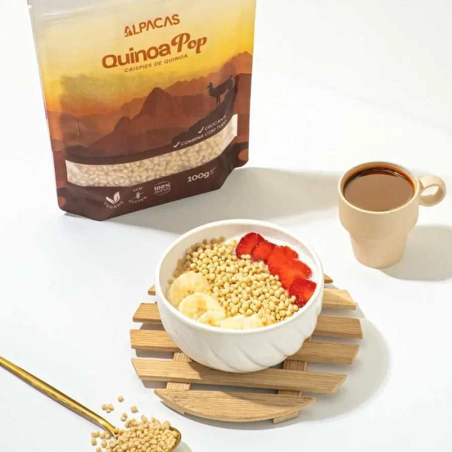 4 Unidades Quinoa Pop 100g