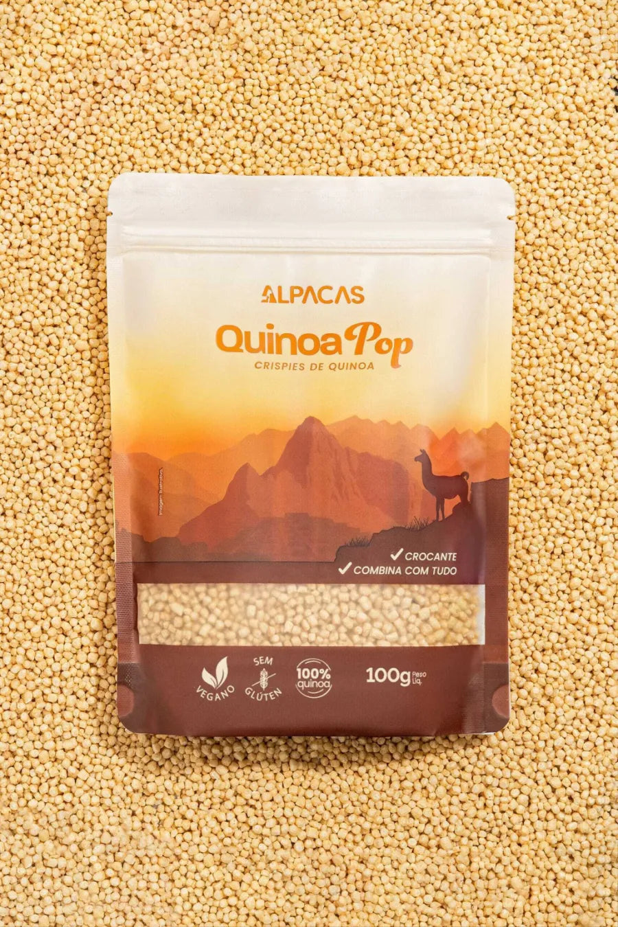 4 Unidades Quinoa Pop 100g