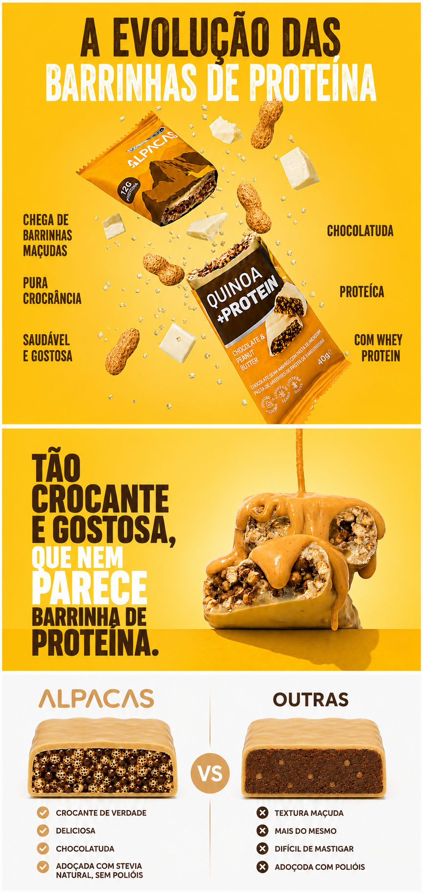 Barras de Proteína Peanut Butter 40g