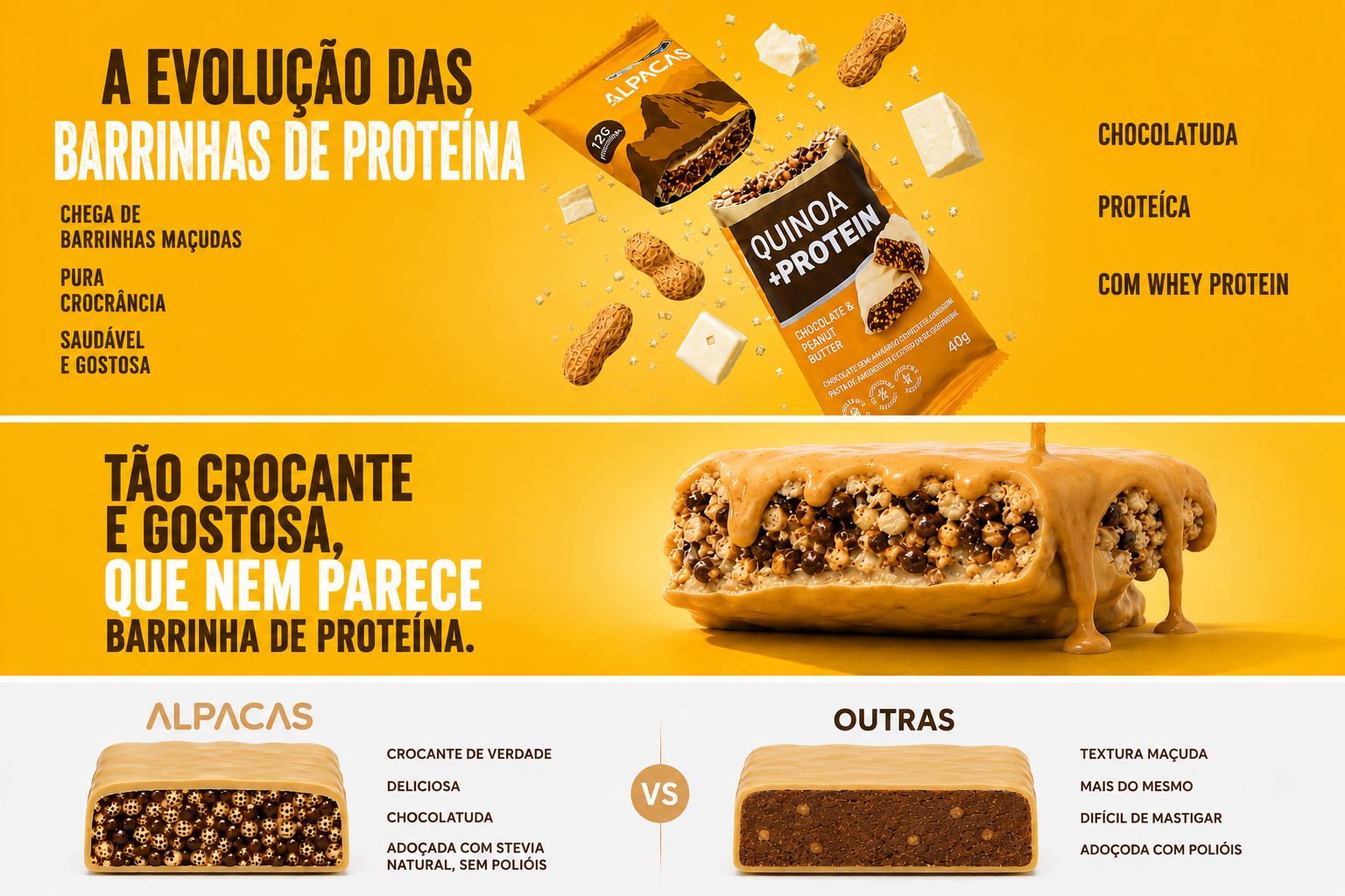 Barras de Proteína Peanut Butter 40g