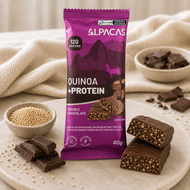 Barras de Proteína Double Chocolate 40g