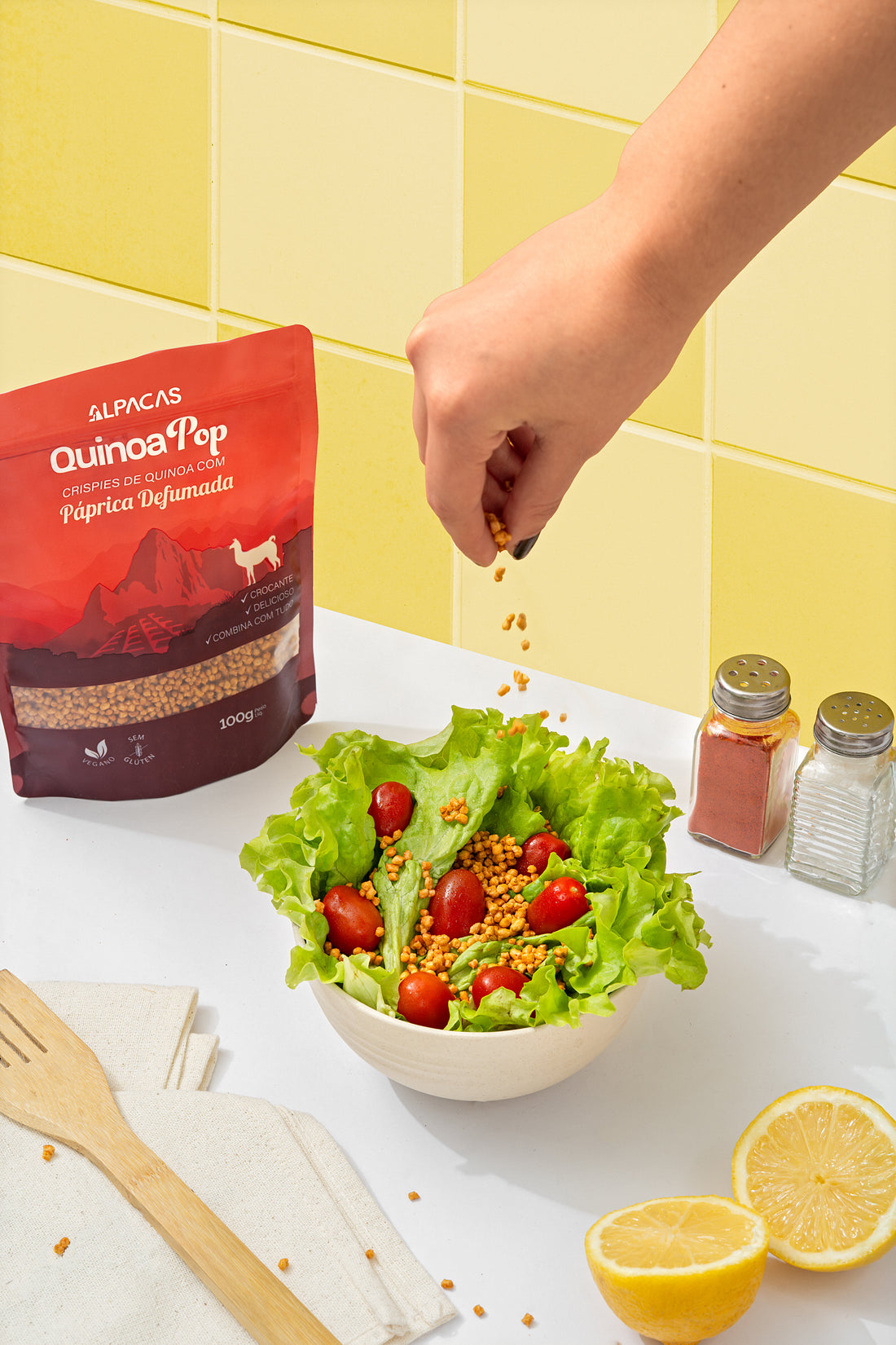Quinoa Pop Páprica Defumada