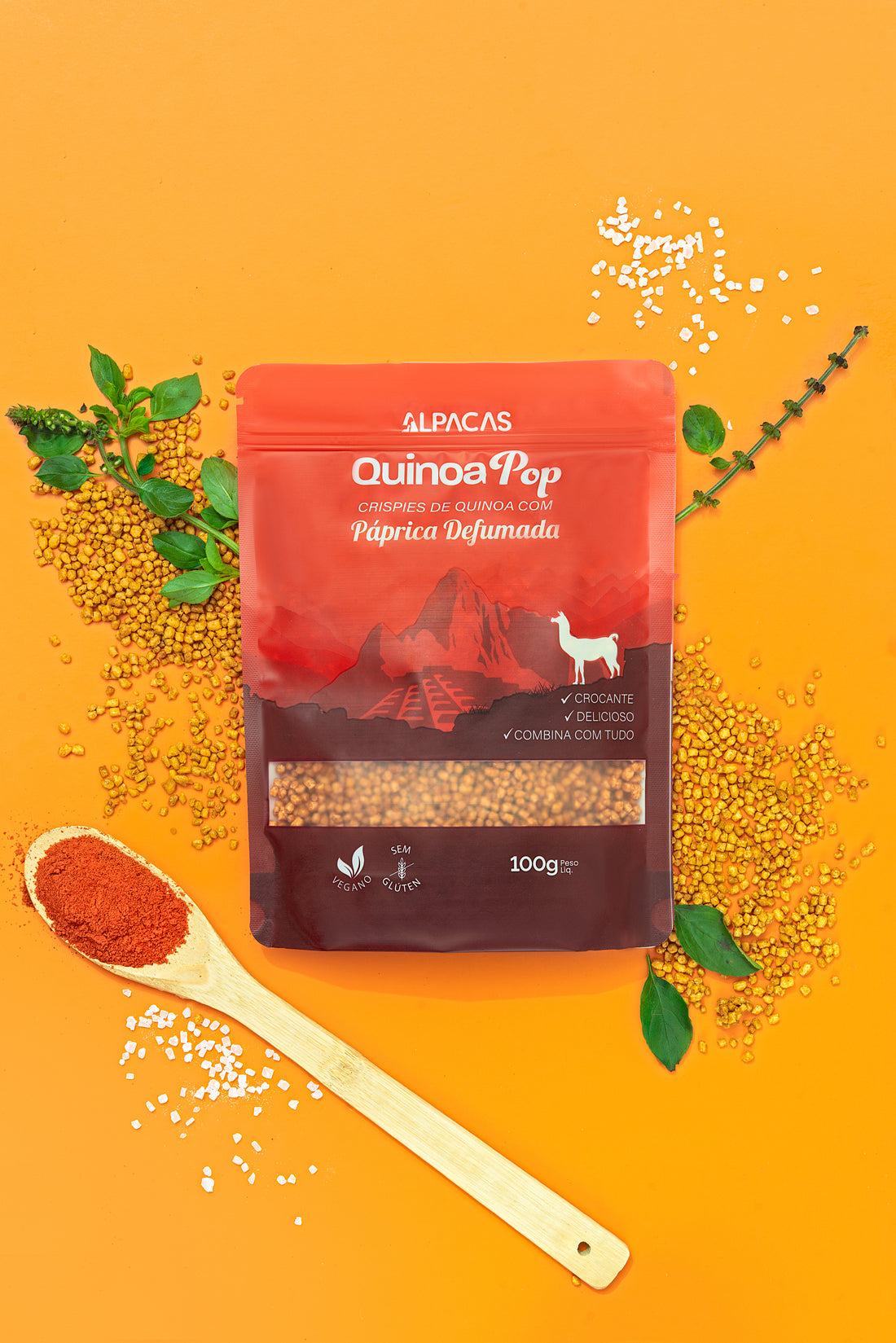 Combo 2 Quinoa Pop + 2 Quinoa Pop Páprica