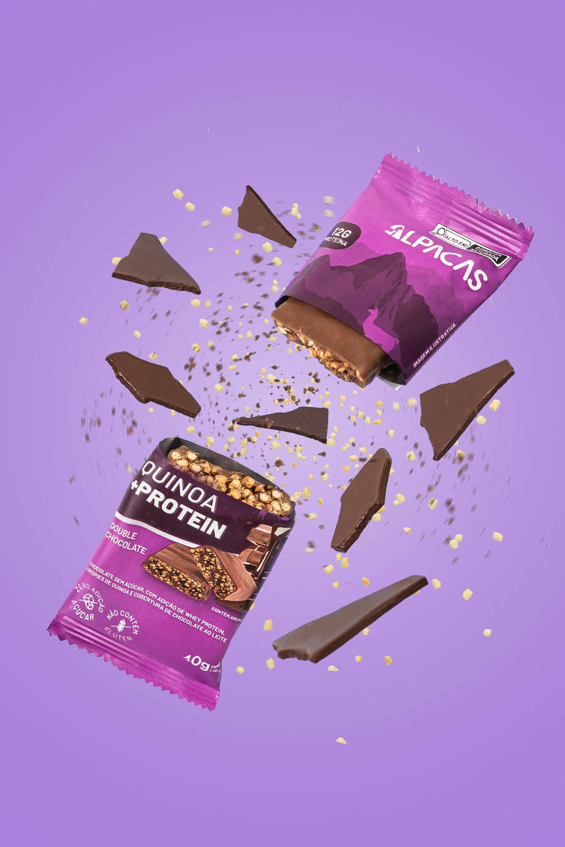 Barras de Proteína Double Chocolate 40g