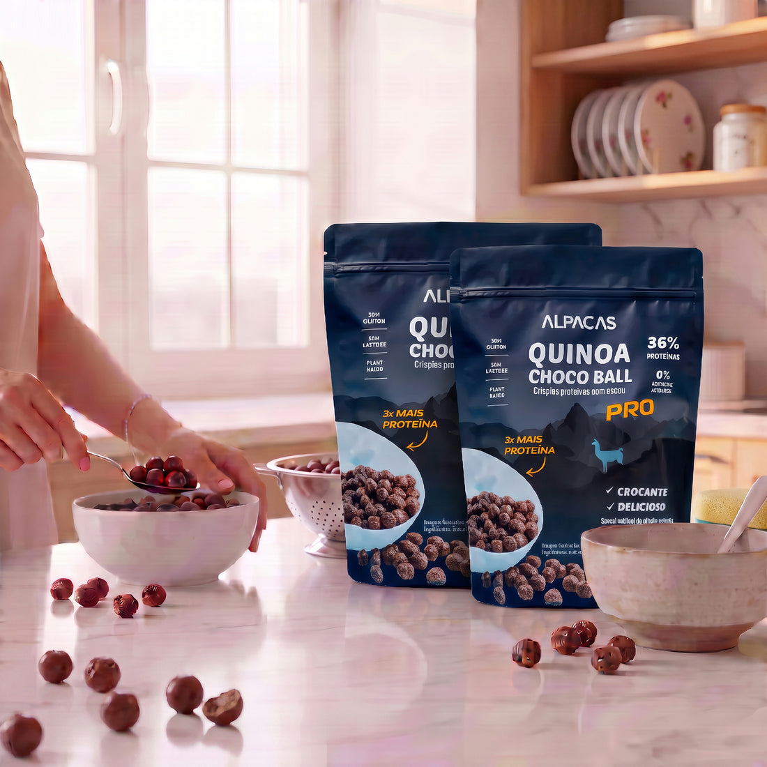 Combo: 2 Quinoa Choco Ball Pro 200g