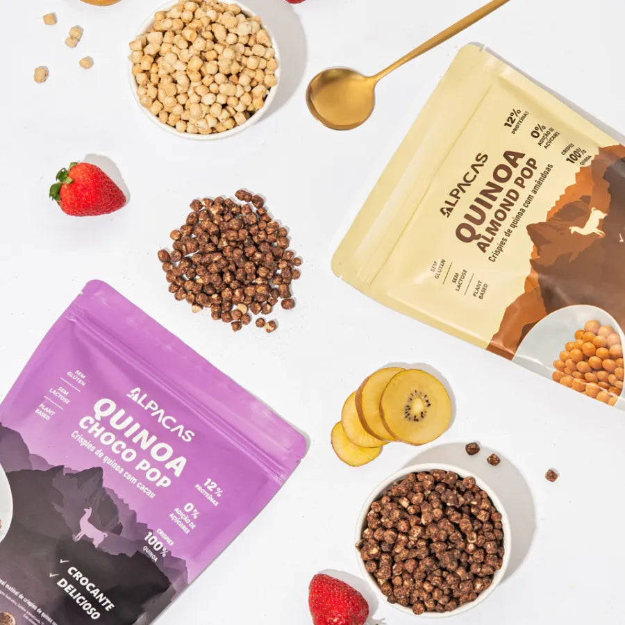 Combo: 1 Quinoa Choco Ball + 1 Quinoa Almond Ball