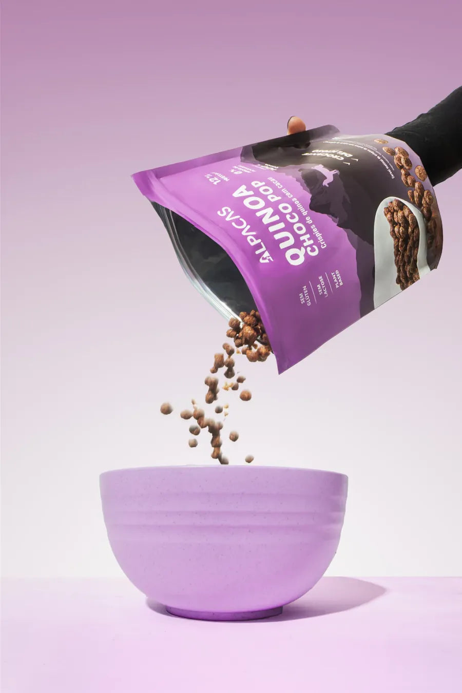 Combo 1 Quinoa Pop + 1 Quinoa Pop Páprica + 1 Quinoa Choco Ball + 1 Quinoa Almond Ball